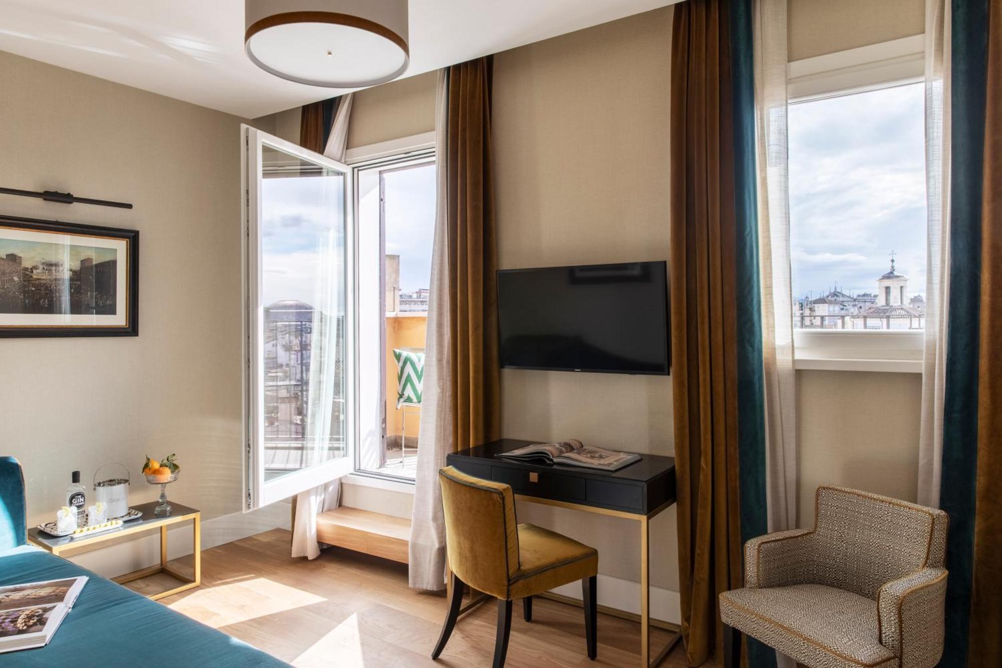 Hotel Adriano Rooftop Roma Exterior foto